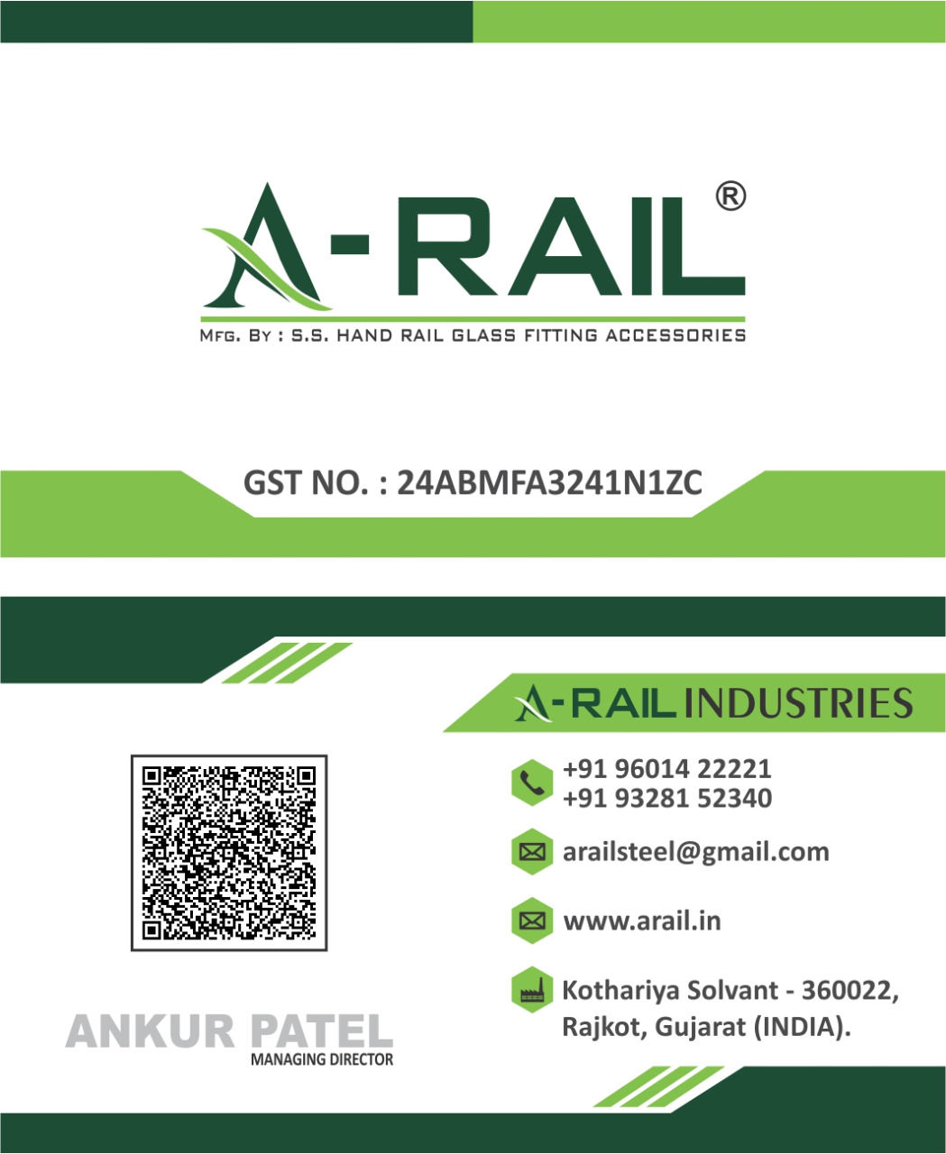 A-RAIL INDUSTRIES