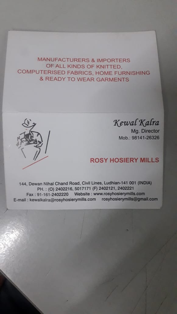 Rosy Hosiery Mills