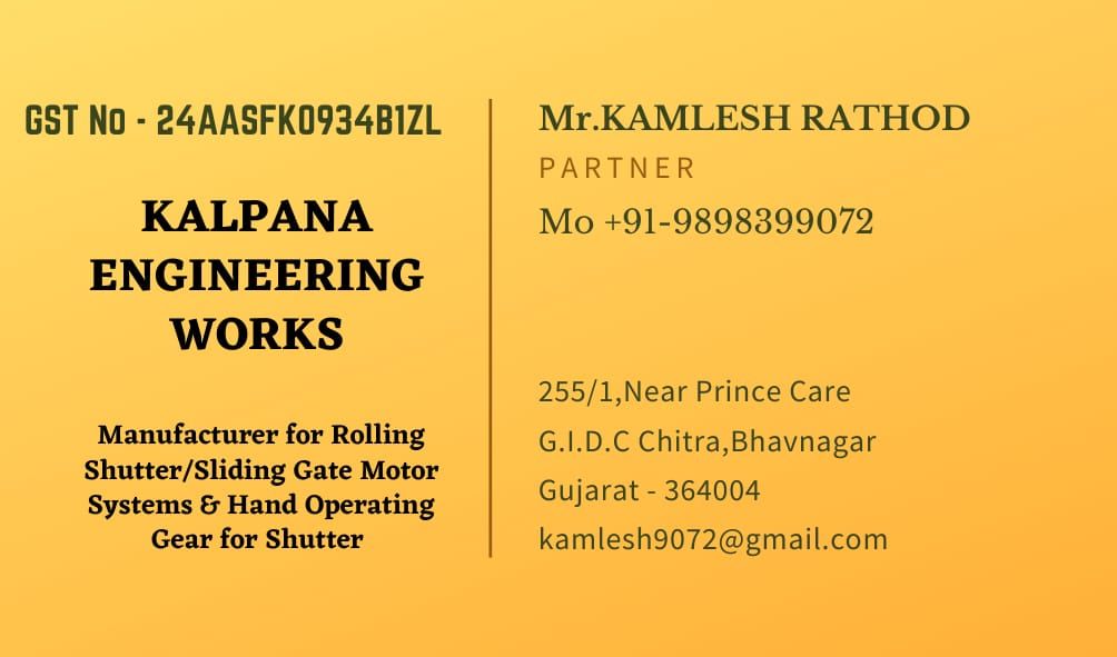 KALPANA ENGINEERING WORKS