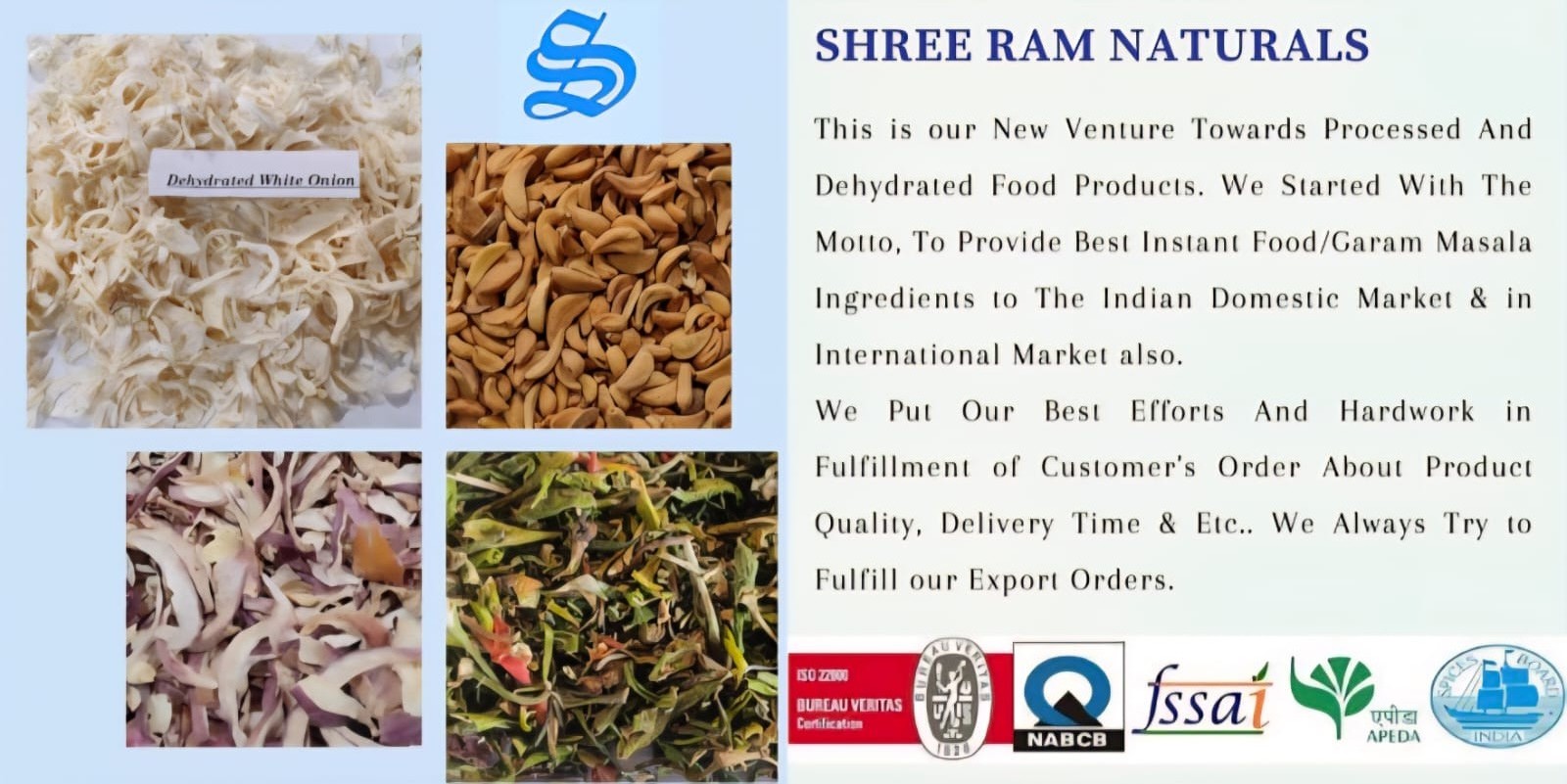 SHREE RAM NATURALS
