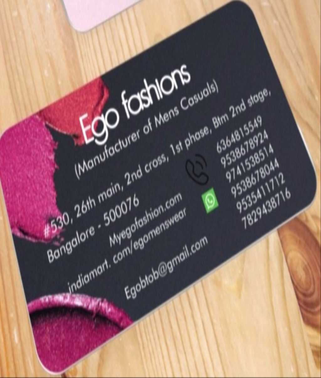 Ego Menswear