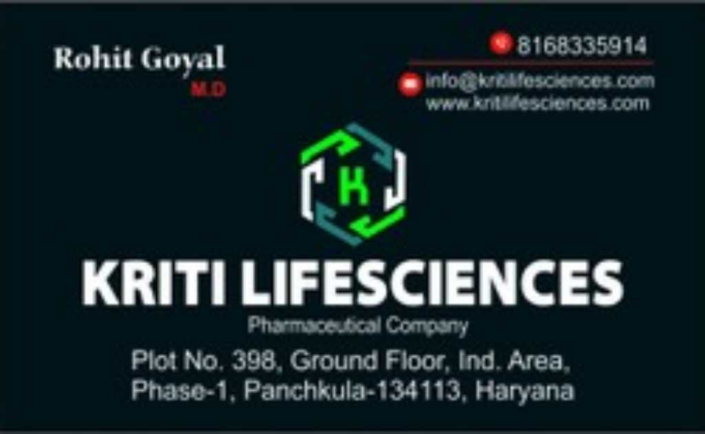 KRITI LIFESCIENCES