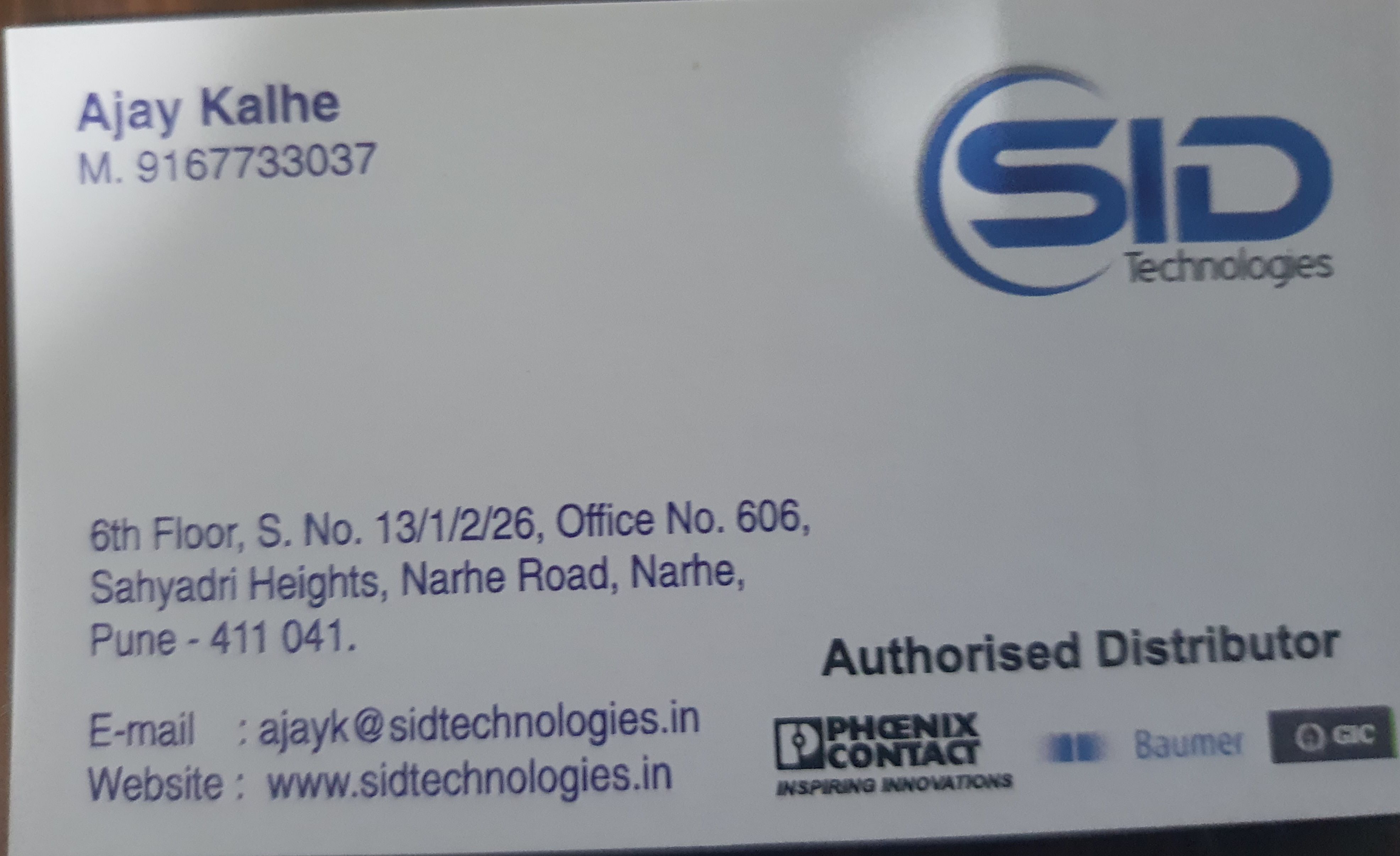 SID TECHNOLOGIES