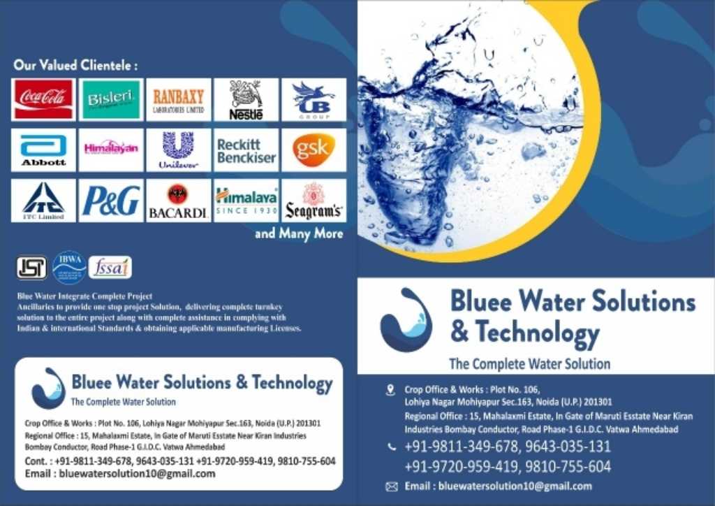 Bluee Water Solutions & Technology