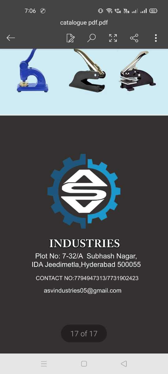 Asv Industries
