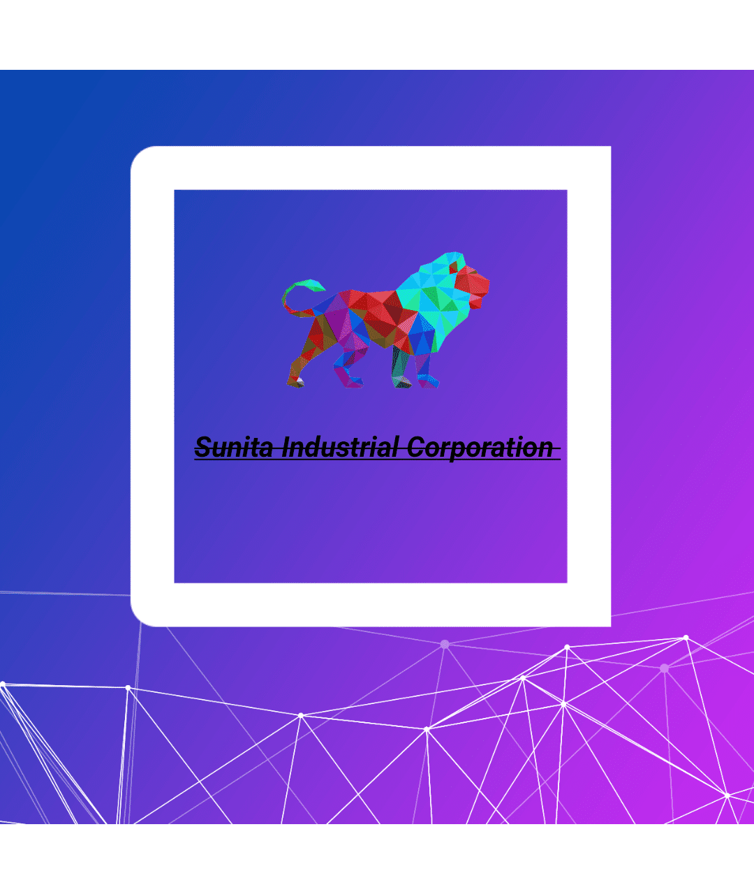 SUNITA INDUSTRIAL CORPORATION