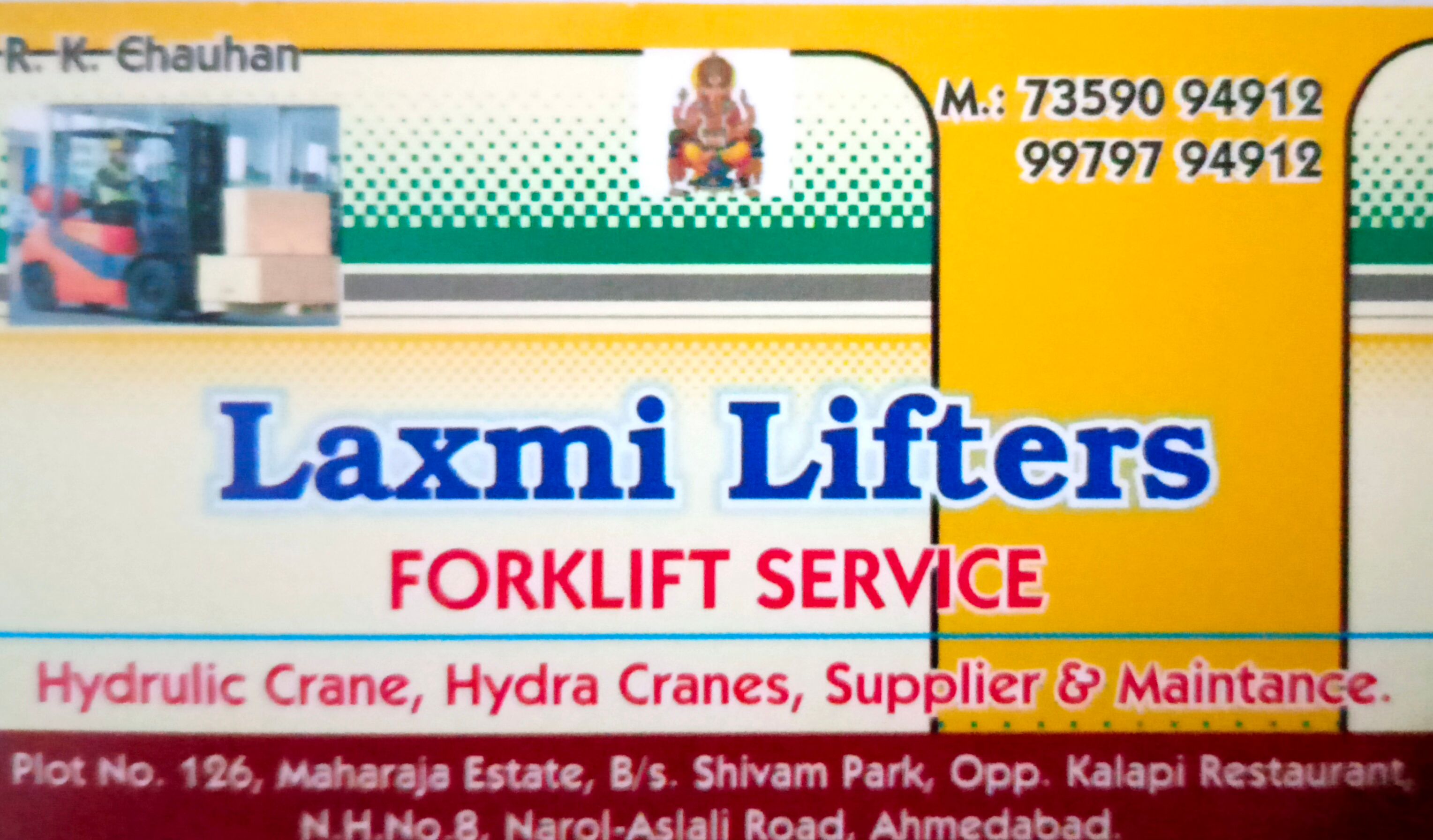 Laxmi Lifters Forklift Service