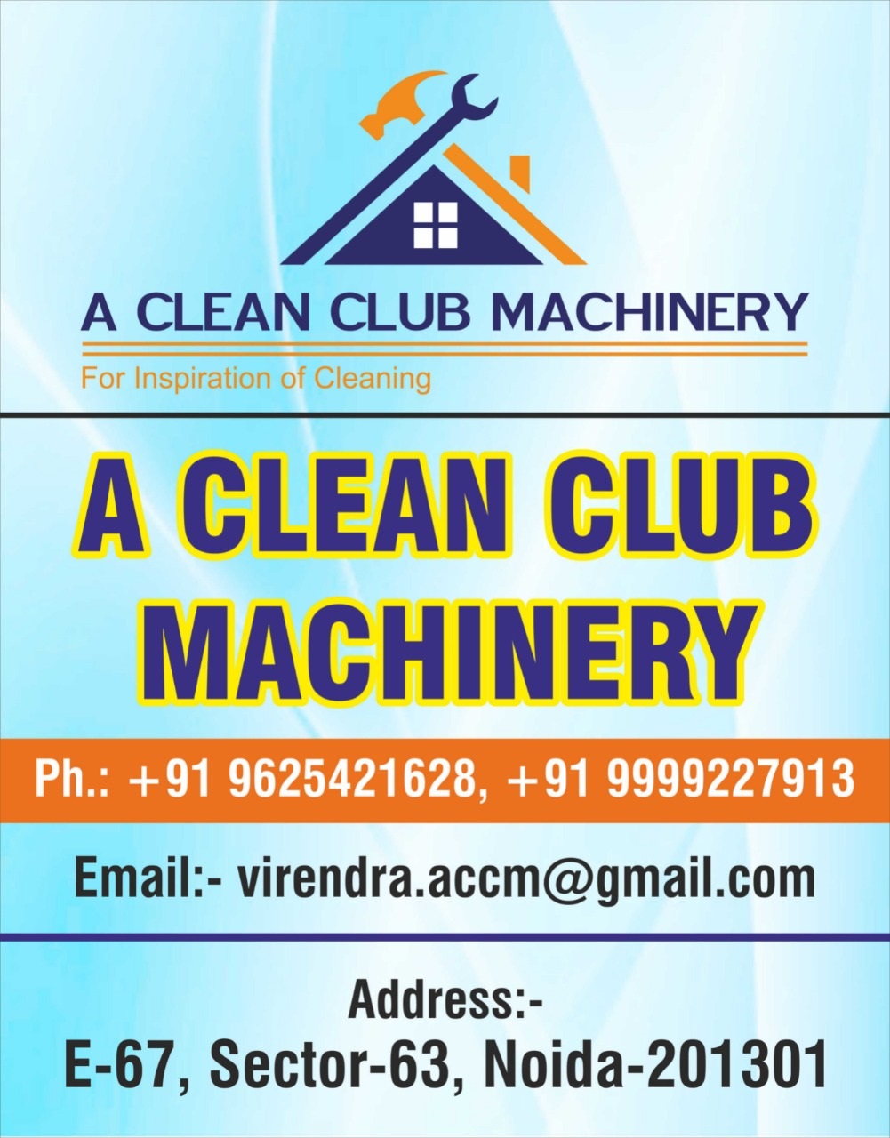 A-Clean Club Machinery
