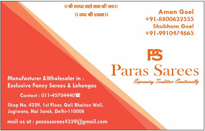 PARAS SAREES