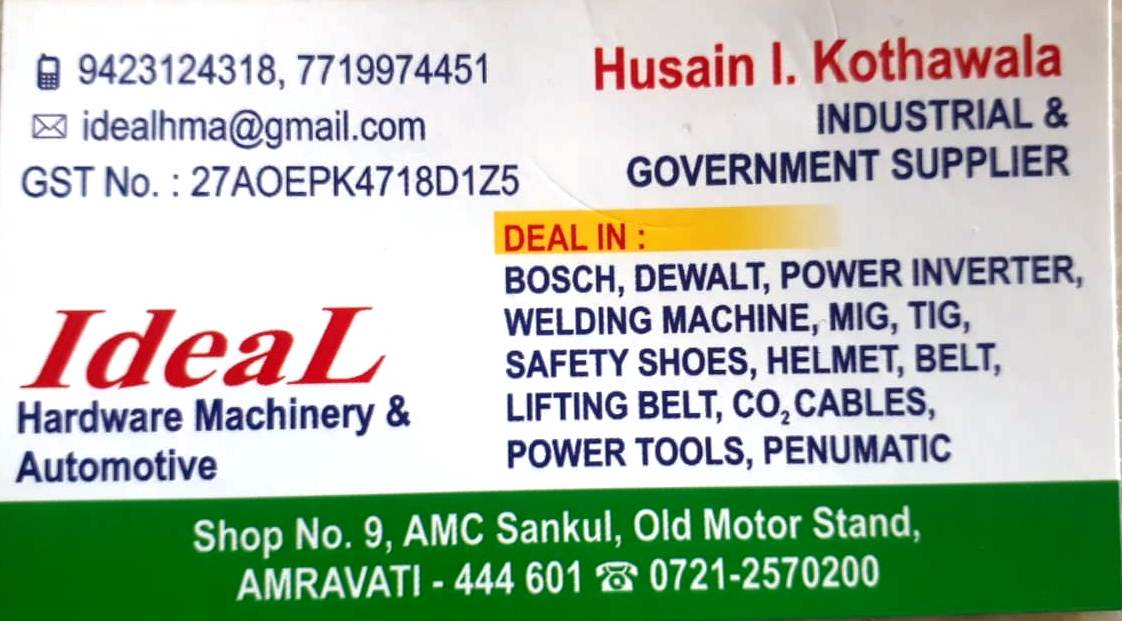 Ideal Hardware Machinery and Automotive