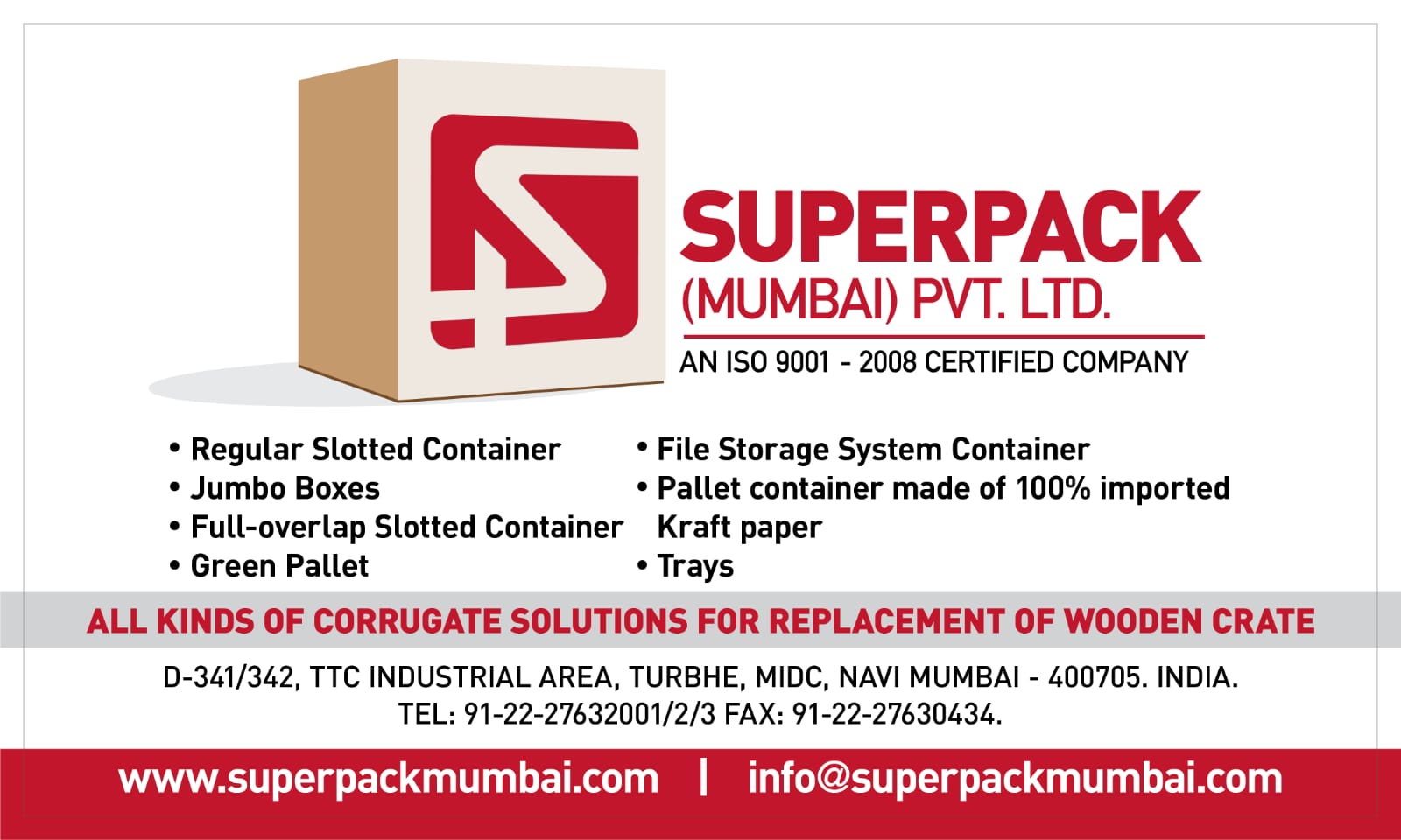 Super Pack Mumbai India Pvt. Ltd.