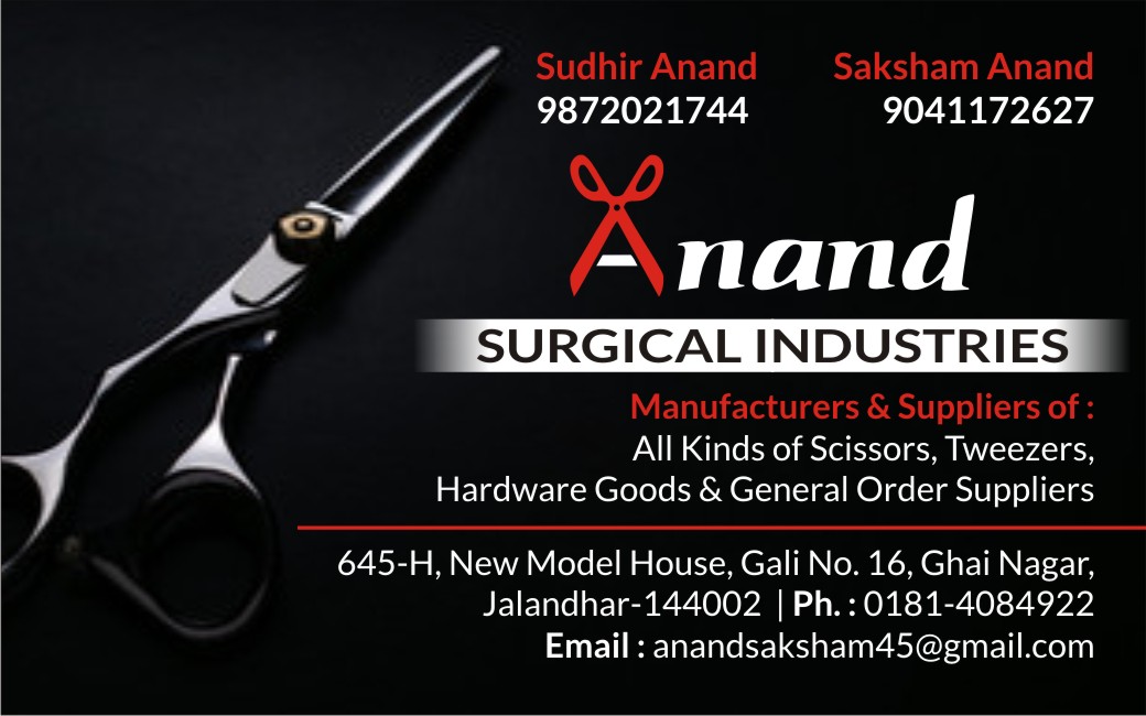 Anand Surgical Industries