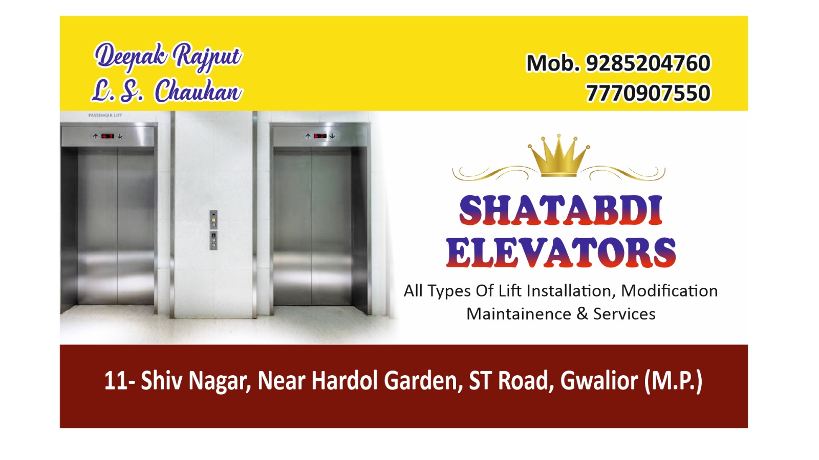 SHATABDI ELEVATORS