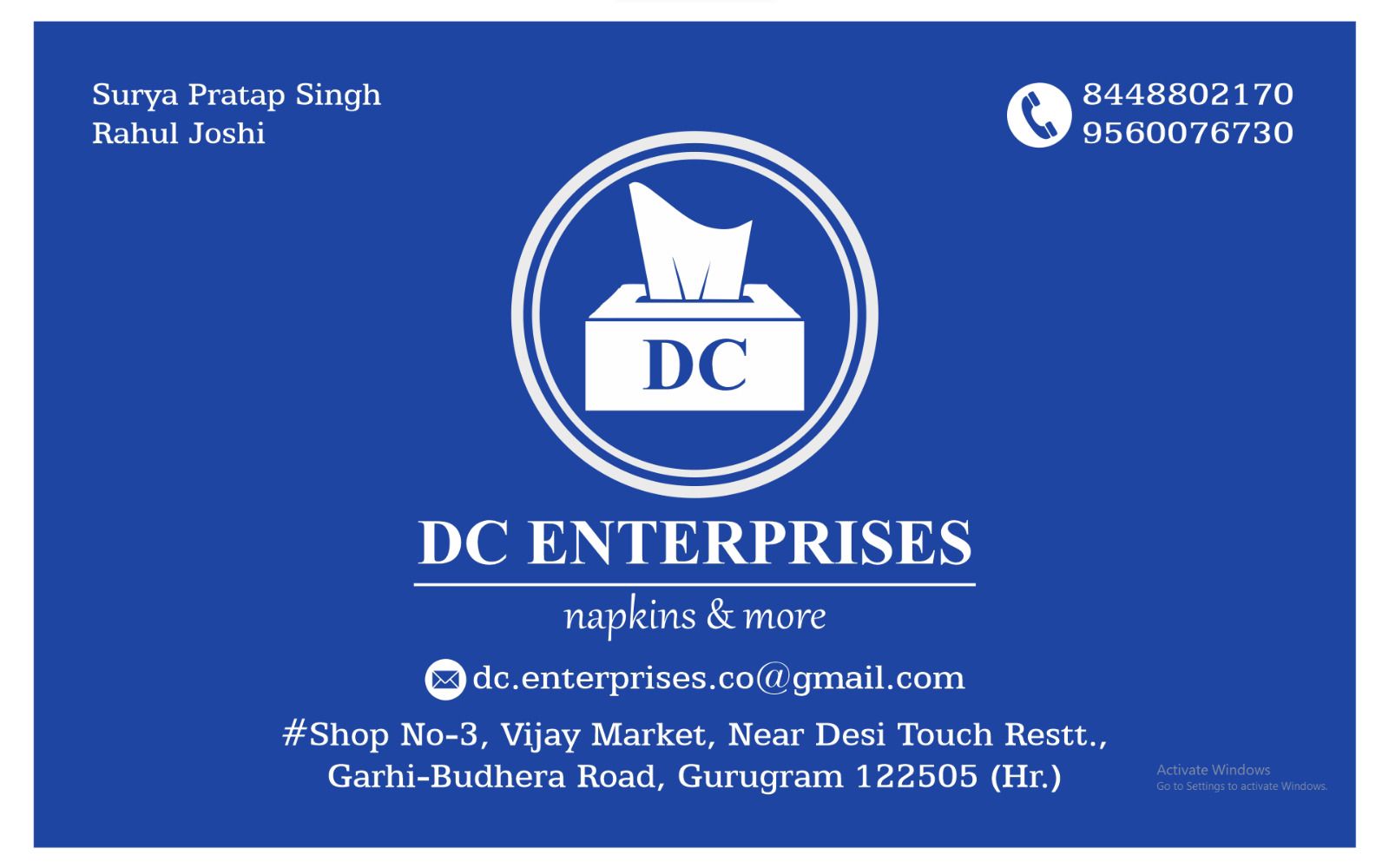 DC ENTERPRISES