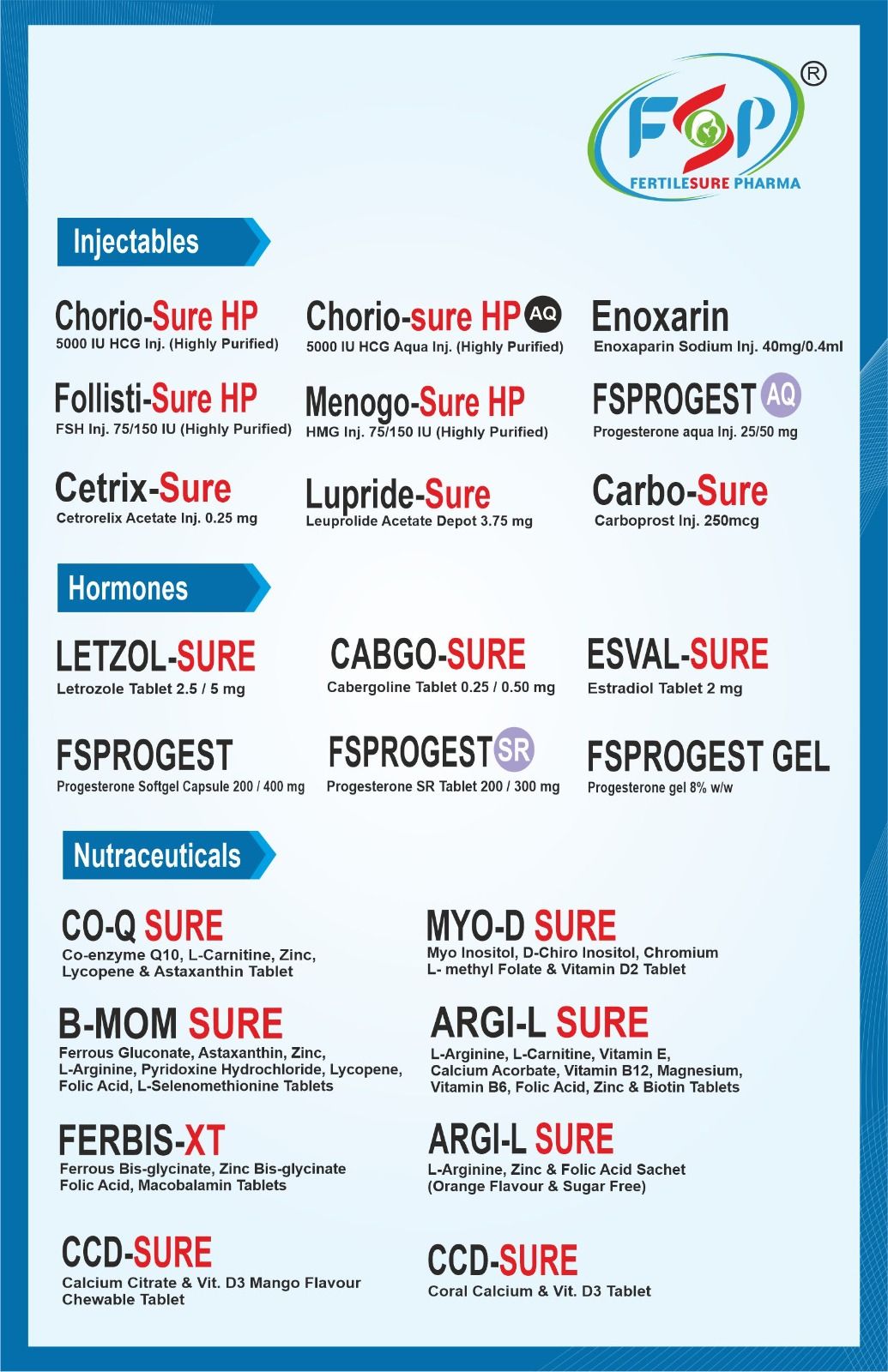 FERTILESURE PHARMA