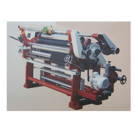 Semi Automatic Mini Slitter Rewinder Machine