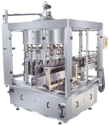 Gravity Filling Machine - Stainless Steel, Direct Bottle Contact for Liquor, Juice, Water, Milk, and Beverages