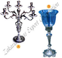 Metal Antique Replica Candle Holders