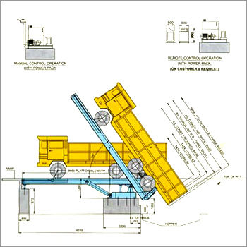 Durable Hydraulic Truck Tippler [50 Tonnes]