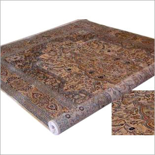 Kashmiri Silk Carpets - Handcrafted Premium Quality Silk, Elegant Fine Print and Artwork, Ideal for Home and Office Decor