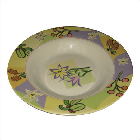Printed Soup Plate
