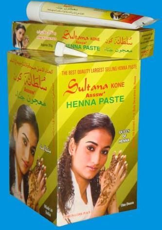 Henna Paste Tube