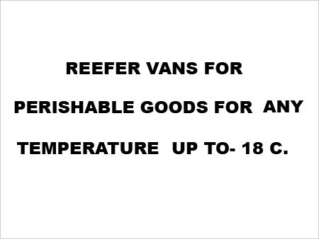 Refrigerated Vans