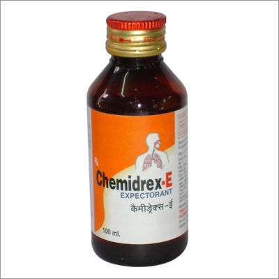 Expectorant Cough Syrup Current: 150 Megaampere  ( Ma)