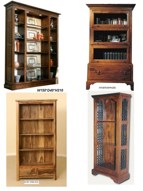 Wooden Book Shelves