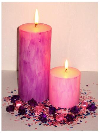 Hand Painted Candles