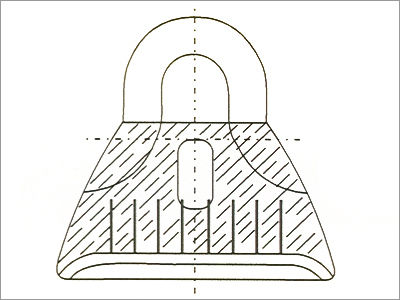 Suspension Clamp (Moulding)