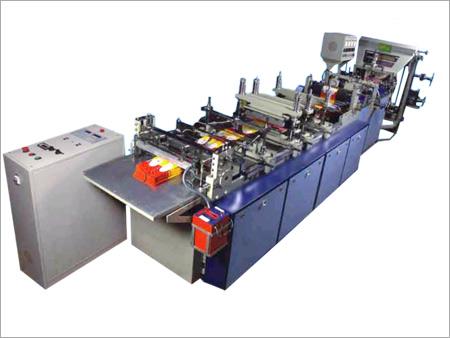 Three Side Seal Combined Pouch Making Machine