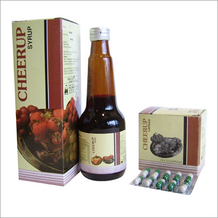 Cheerup Syrup and Capsules for anti-oxidant