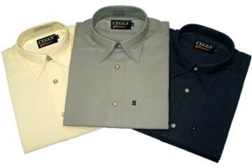 Casual shirts in 100% cotton