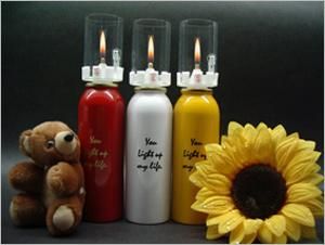 Refillable candle that would brighten up your feeling for someone you love