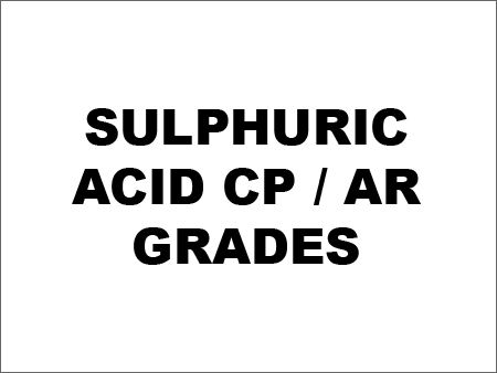 Sulphuric Acid - CP / AR Grades