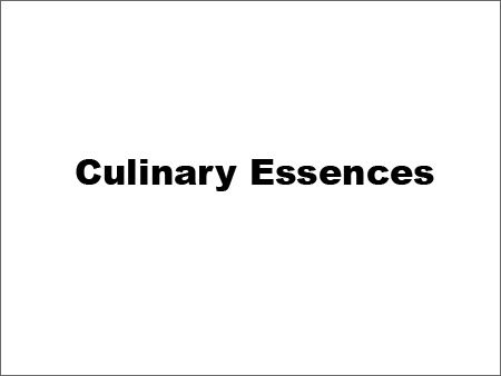 Culinary Essences Application: Industrial