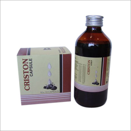 Criston Capsules and  syrup for renal calculi