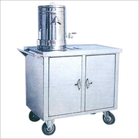 Tea Snacks Service Trolley - Stainless Steel, Custom Built Sizes with Door Options | Lightweight, High Maneuverability, Removable Drip Tray, Low Noise