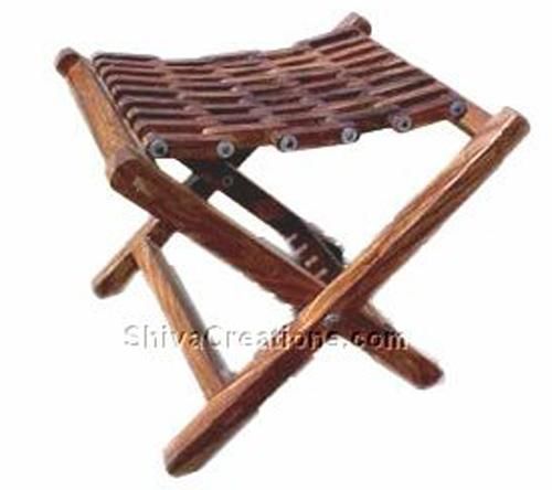 Wooden folding chairs