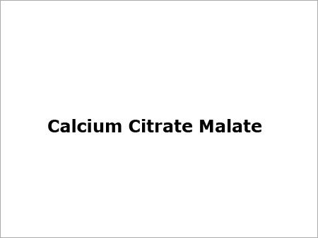 Calcium Citrate Malate