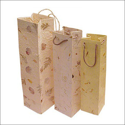 Floral Wine Bags