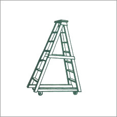 Industrial Mobile Steps Ladders