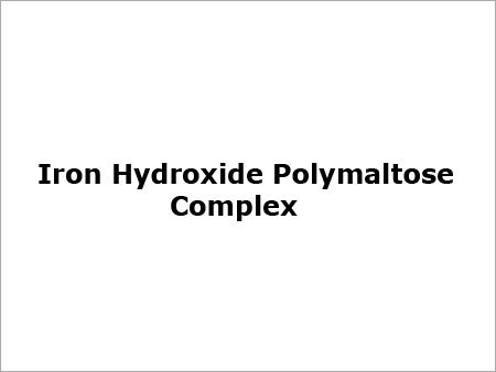 Iron Hydroxide Polymaltose  Complex