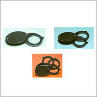 Folding Magnifiers - Plastic Case, 25 mm Lens | 5x, 10x, 15x Magnification Options