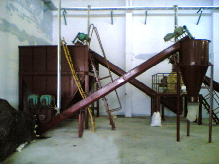 One Assembled Part of Rendering Plant Equipment