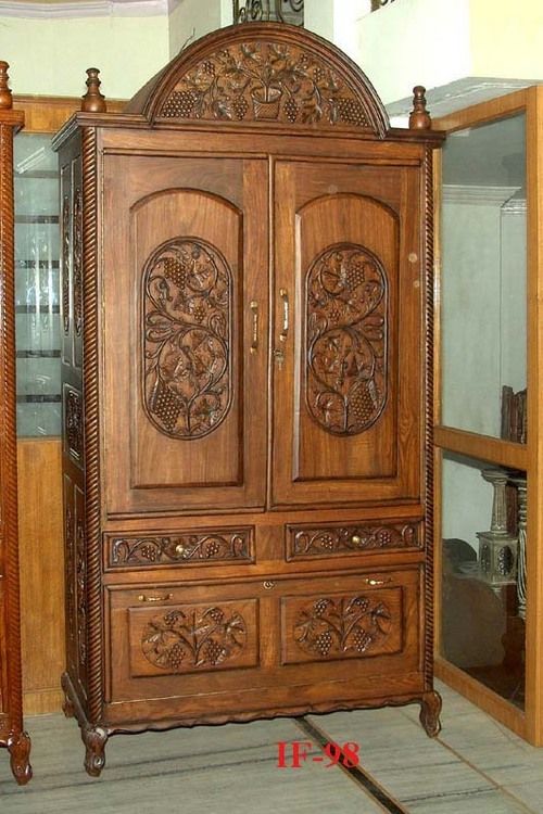 Wooden Carved Cabinets