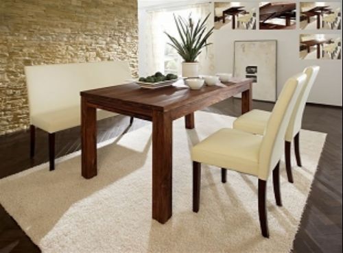 wooden dining table