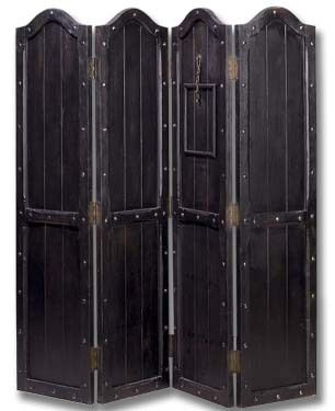 Wooden Room Divider - High Quality Wood , Antique Look with Fine Fretwork Carving and Movable Design