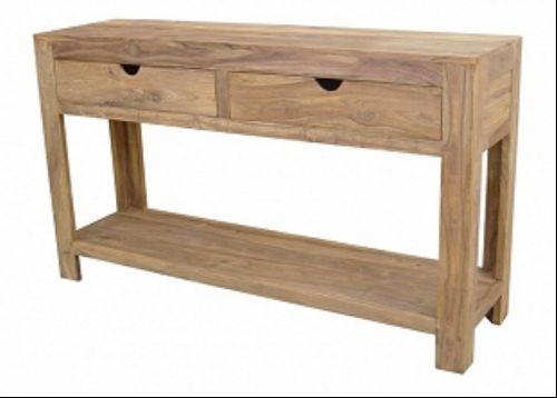 Wooden Table With Drawer